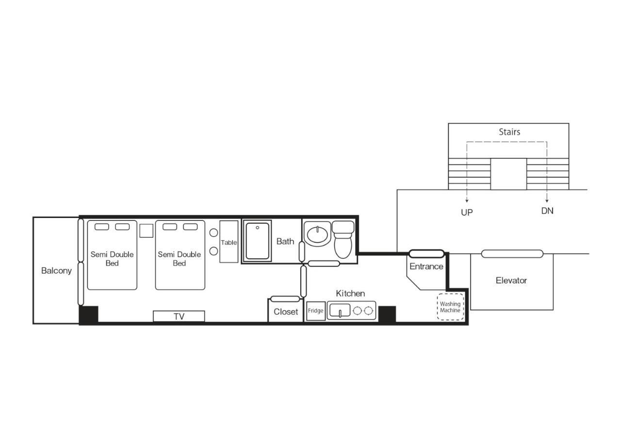 Elizabeth Garden Shinsaibashi Apartment Осака Екстериор снимка